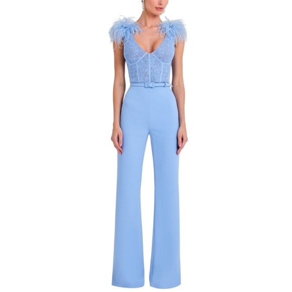 NADINE MERABI Pants - NWT NADINE MERABI Anabelle Dressy Jumpsuit Size S / 4
